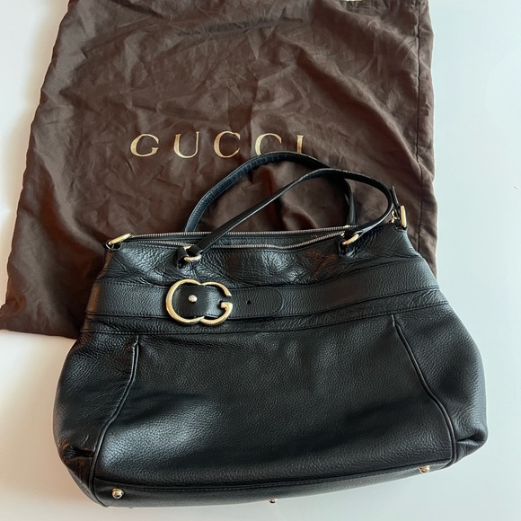 Gucci Black Leather Women's Bag - Picture 8 of 10